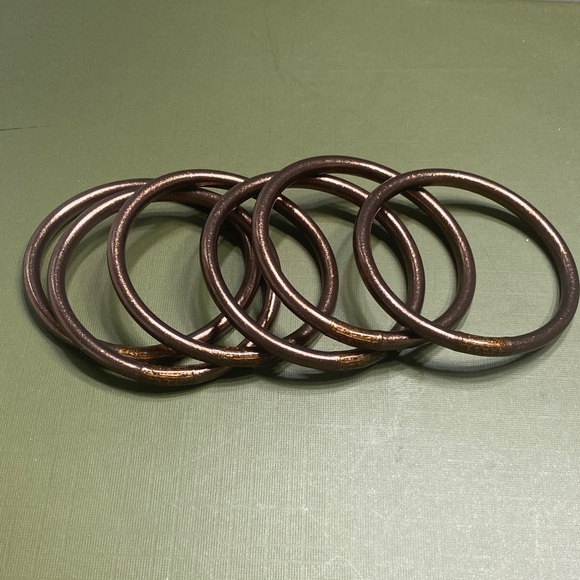 Chic Brown Bangles Set - Picture 1 of 1